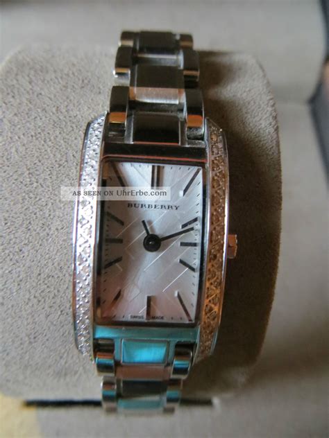 burberry uhr diamanten|real real Burberry watches.